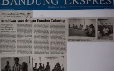 Kelas “Ananda’s Neo Stress Management” di Kantor Harian Bandung Ekspres